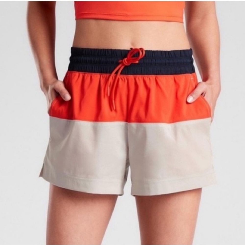 Athleta Oahu Colorblock board short Size 6